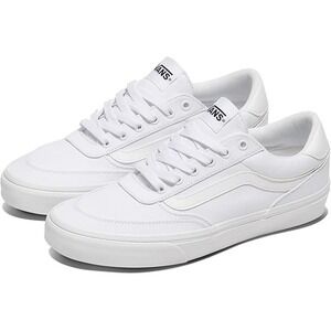 Vans Brooklyn LS White/White Men's Canvas Skate Shoes - Size 16 NIB